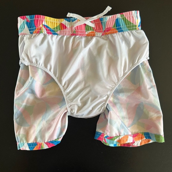 Ruggedbutts Tropical Adventure Colorful Kids Swim Shorts Trunks - Picture 4 of 4